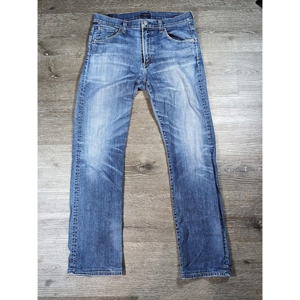 Citizens of Humanity Sid Slim Straight Jeans Men’s 31x30 Light Wash USA